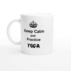 Taza Keep Calm and Practice Yoga