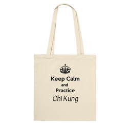 Bolso Keep Calm and Practice Chi Kung