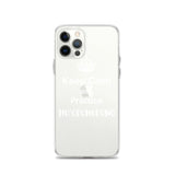 Keep Calm and Practice Ho'oponopono iPhone Case White, White tipology,