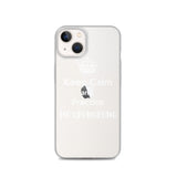 Keep Calm and Practice Ho'oponopono iPhone Case White, White tipology,