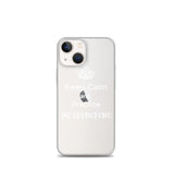 Keep Calm and Practice Ho'oponopono iPhone Case White, White tipology,