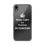 Keep Calm and Practice Ho'oponopono iPhone Case White, White tipology,