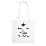 Bolso Keep Calm and Practice Meditation