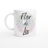 Taza Flor de Lis