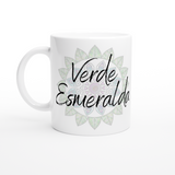 Taza Verde Esmeralda